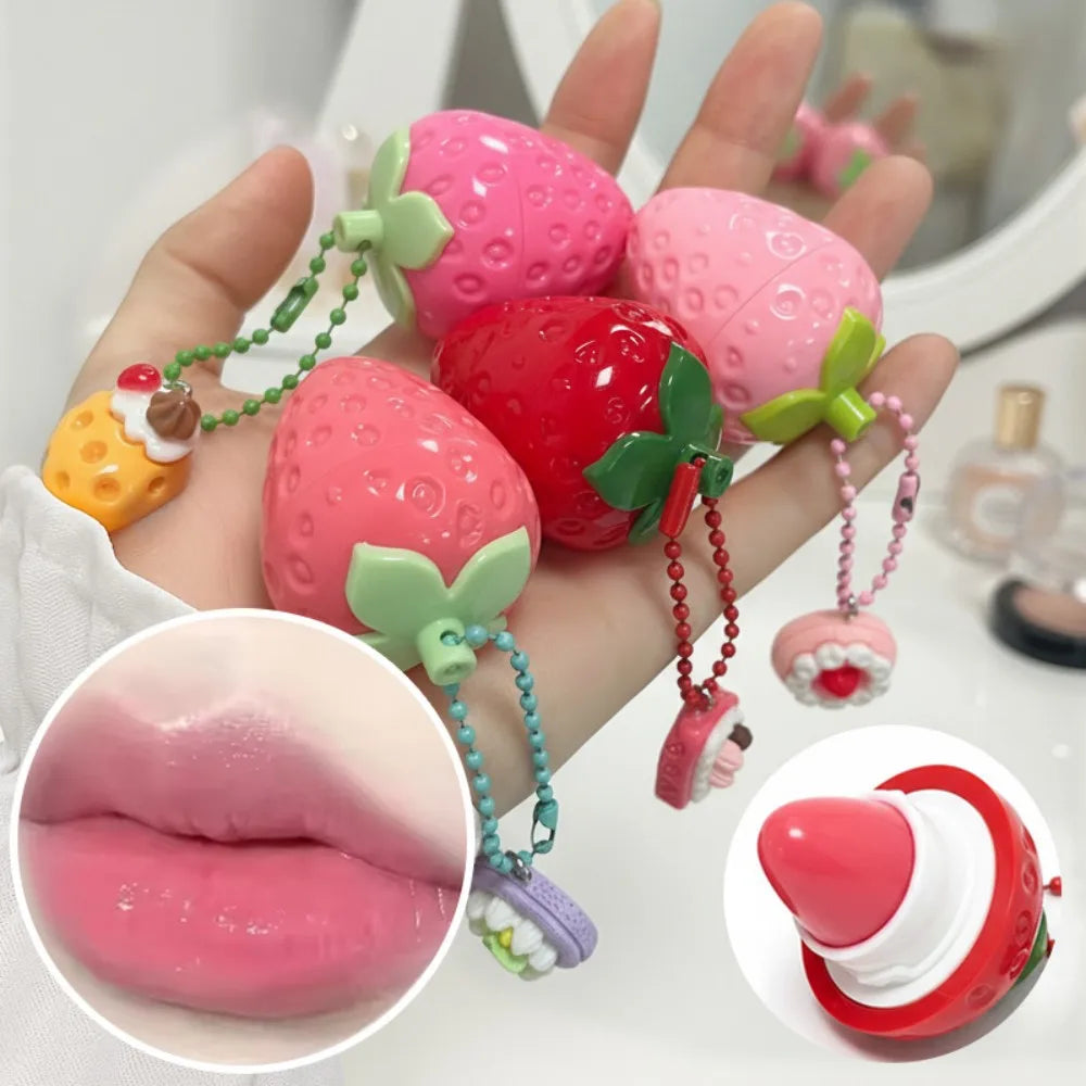 Strawberry Moisturizing Lip Balm - Nourishing Lip Treatment MS9033 Lip Care Tidesmit