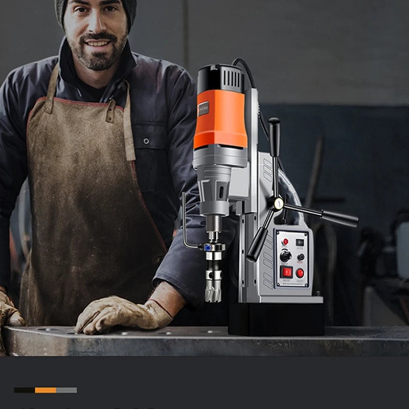 Magnetic Twist Bench Machine Electric Bench Drilling Rig Machine for Engineering Steel Structure 220V LY TN18RE