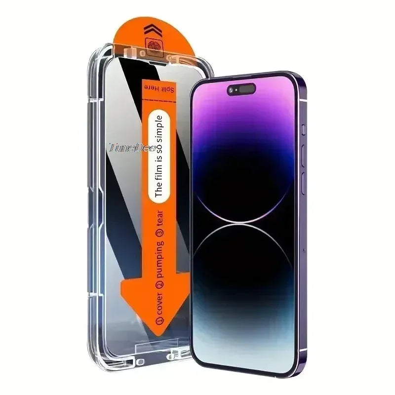 iPhone Tempered Glass Screen Protector - HD Anti-Scratch 9H Hardness Tidesmit