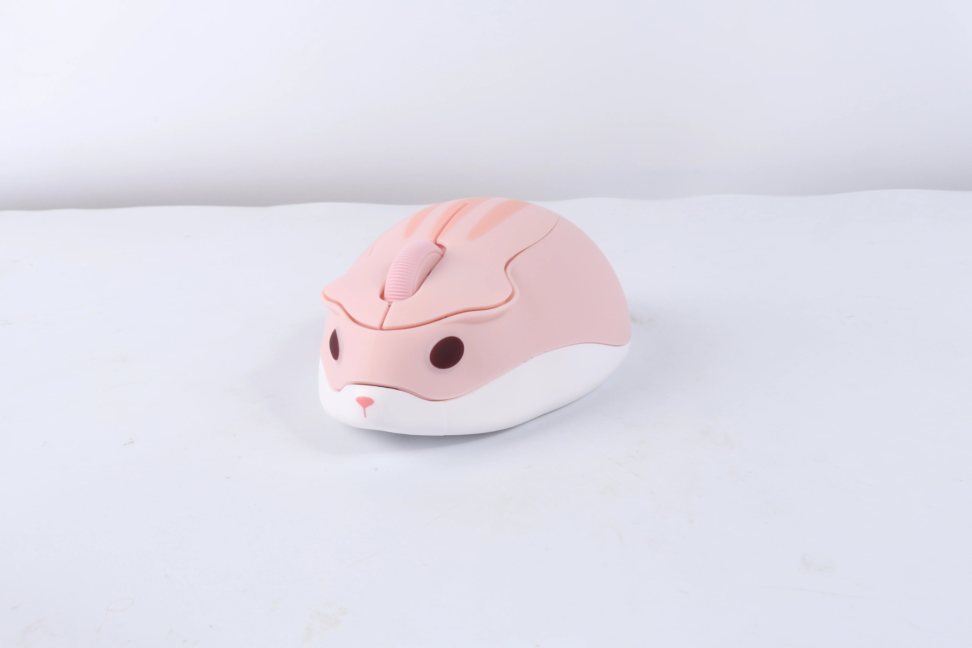 Mini Wireless Mouse 3D Cute Hamster 2.4G Bluetooth Dual Mode Connectivity Long Battery Life Mute USB Optical Mouse For Laptop PC
