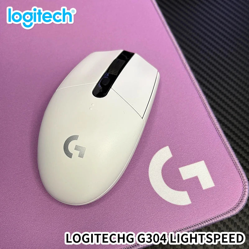 Logitech G304 LIGHTSPEED Wireless Mouse Game Mouse Lightweight and Portable  Light speed PC Gamer Same Model No Driver Vers