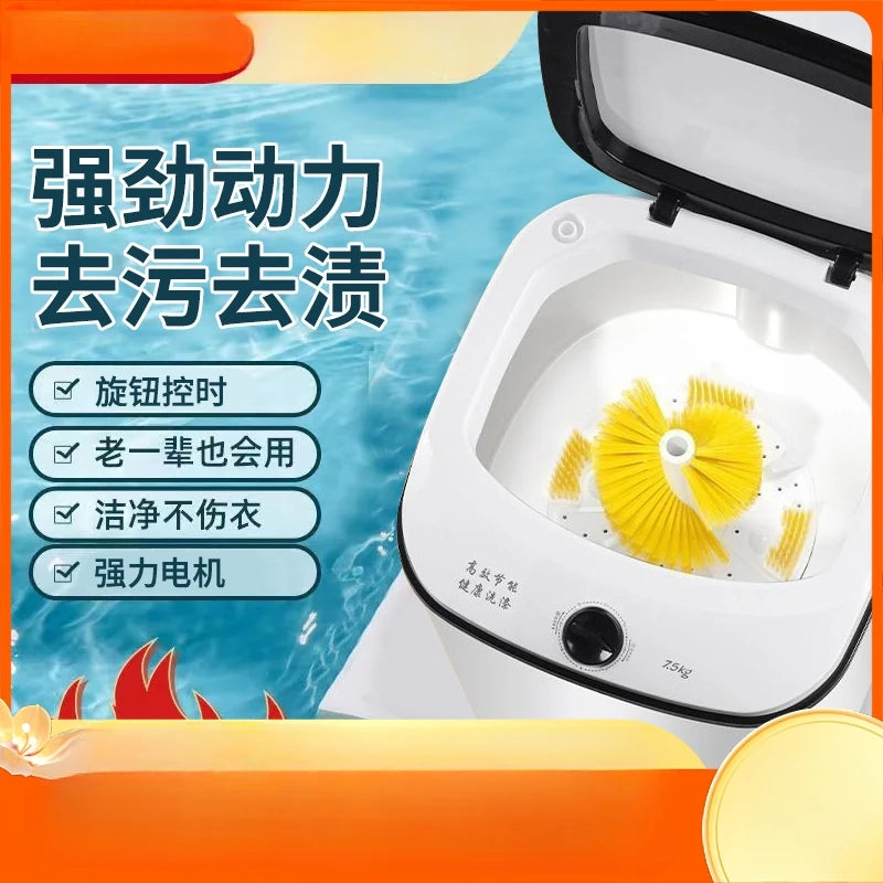 Tidesmit automatic shoe washing machine for household laundry, compact washer for shoes, socks, and underwear.