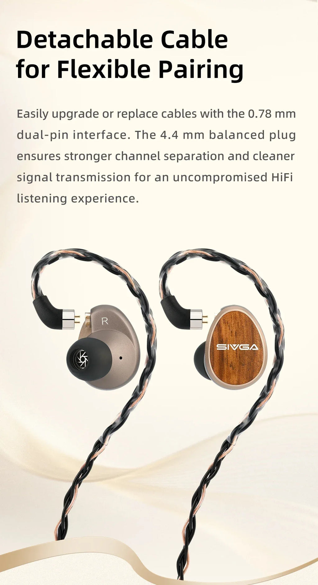 Nightingale Pro Planar Magnetic Earphones | Tidesmit HiFi Monitor Tidesmit