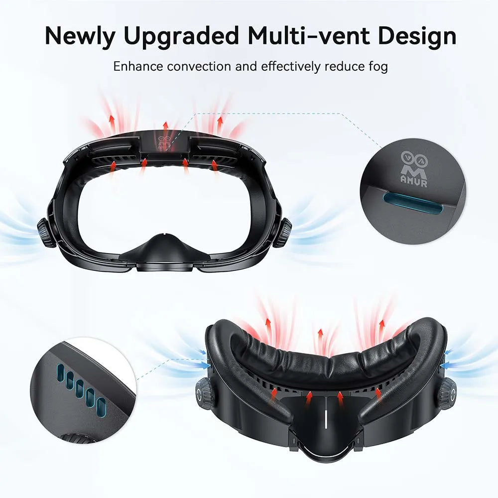 Meta Quest 3 Facial Interface Ice Silk Pad - Breathable VR Accessory Tidesmit