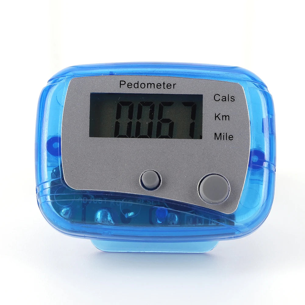 Walking Pedometer Portable Pedometer Multi-Function Accurate Step Tracker Mile Kilometer Calorie Calculation for Outdoor Sports