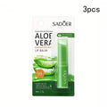 Aloe Lip Balm 3 Pack: Nourishing Lip Care Treatment by Tidesmit Lip Care 3pcs Tidesmit