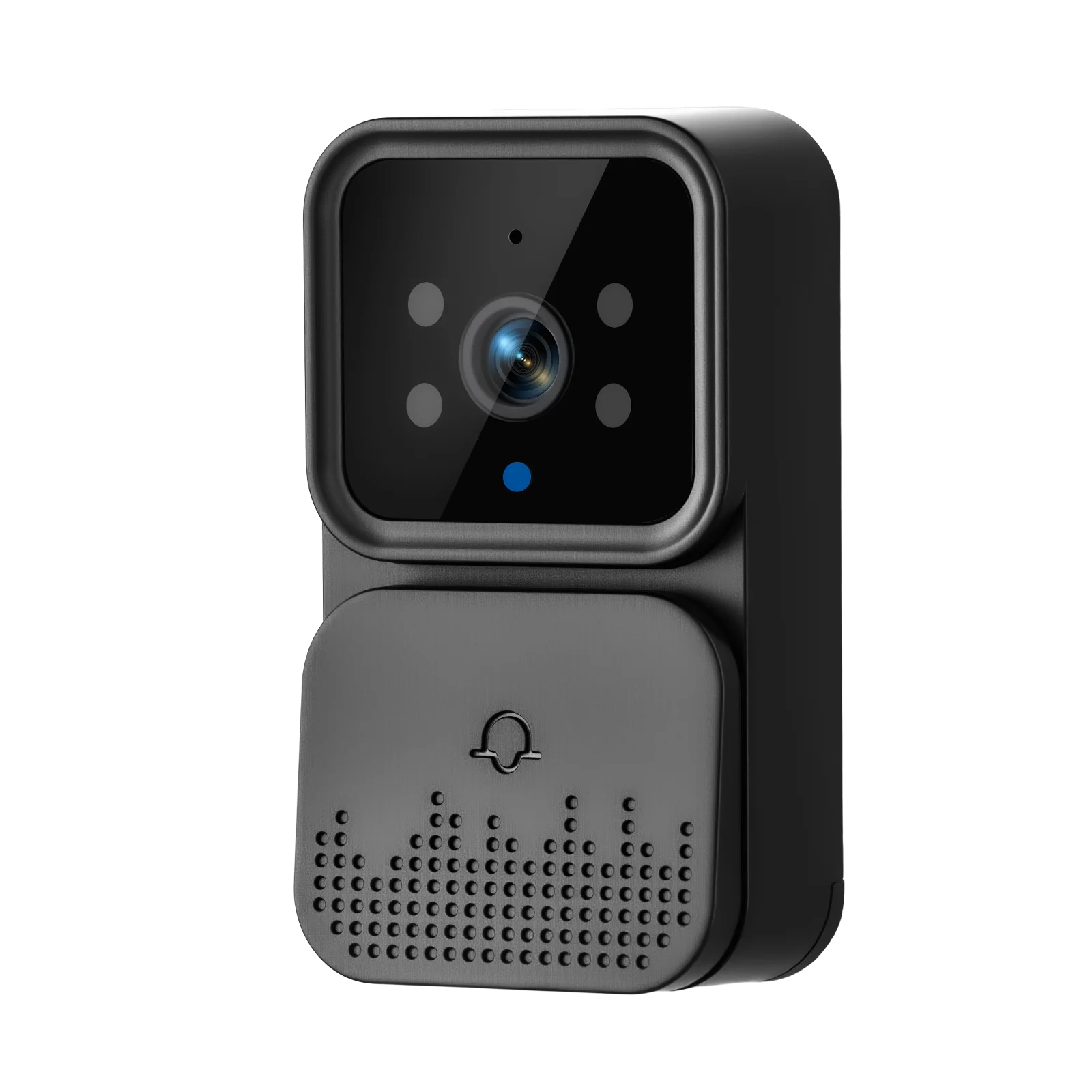 Podofo Wireless Video Doorbell with Screen 4.3'' IPS HD Smart Intercom 2.4G No WIFI Visible Doorbell Two-Way Talk Night Vision