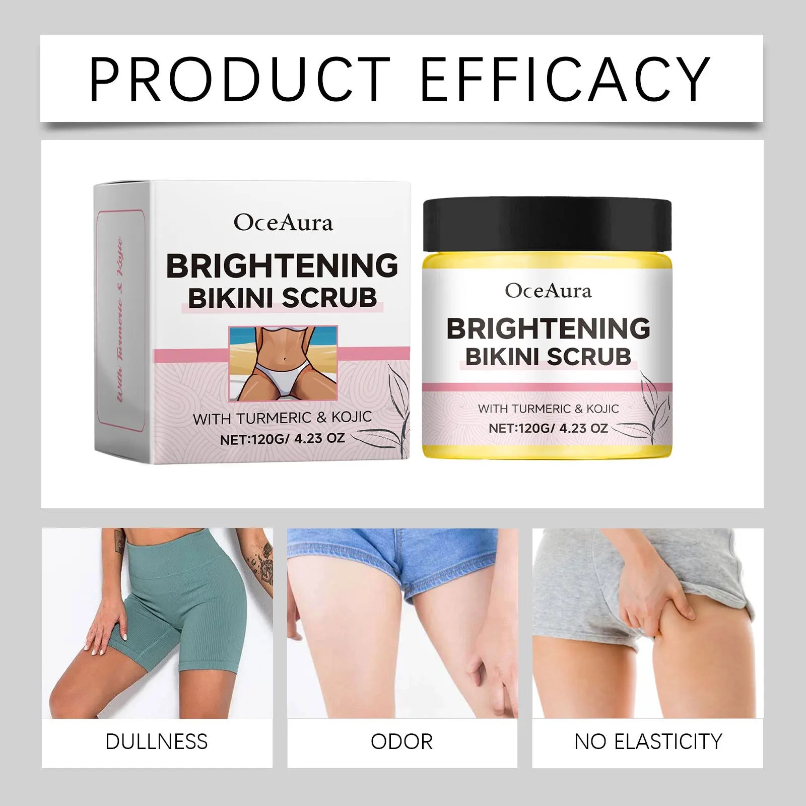 Vitamin Body Brightening Scrub 120g - Salon-Quality Exfoliating Treatment Scrubs Treatments Tidesmit
