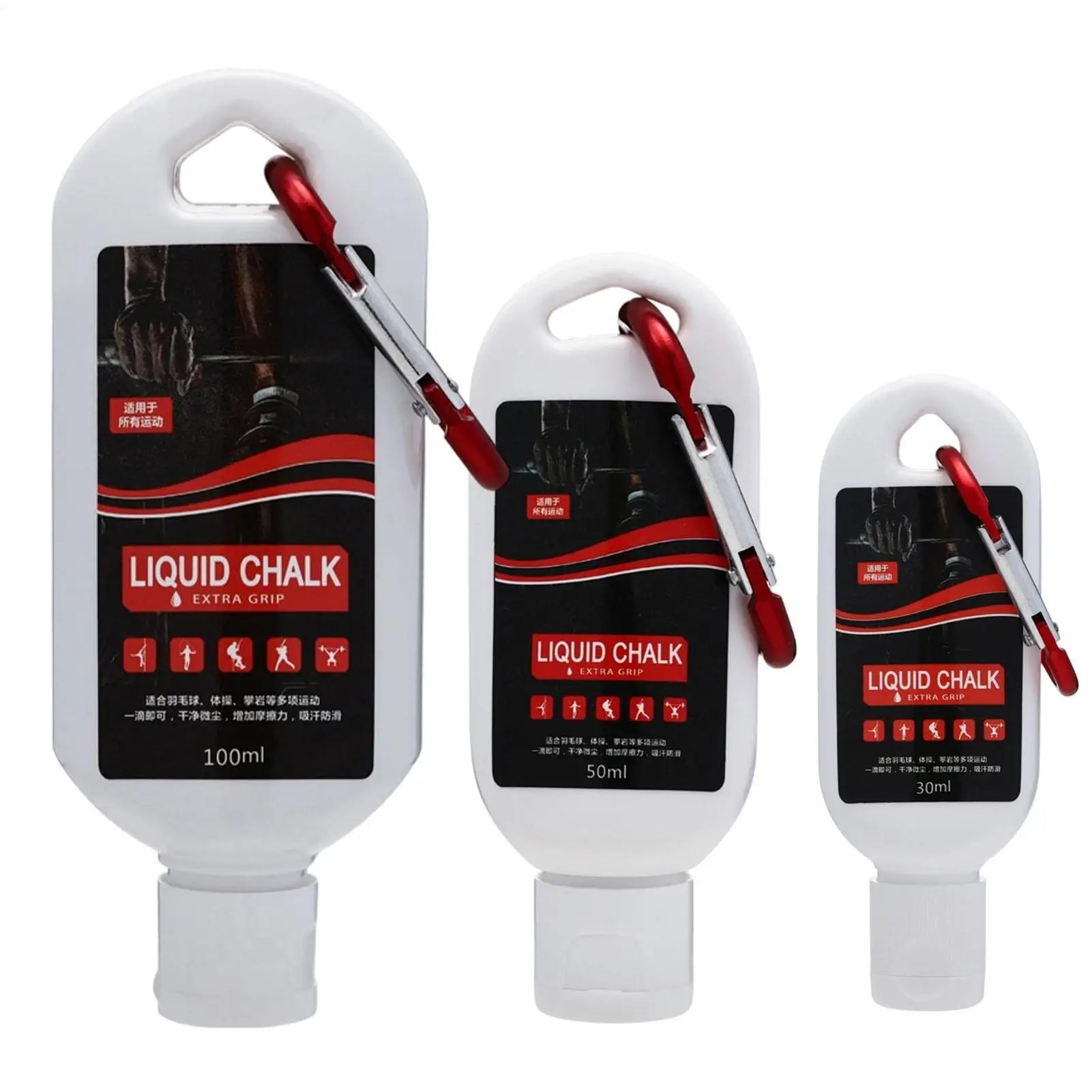 Sports Liquid Magnesium Powder 30ml/50ml/100ml Sweat-Resistant Workout Grip Powder Anti-slip Fitness Lifting Grip C Halk