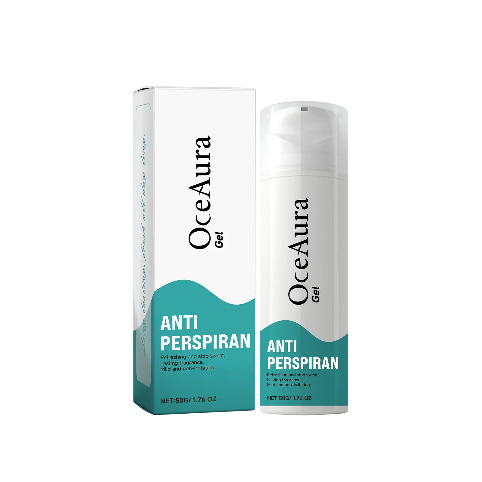 Tidesmit natural anti-sweat deodorant stick and antiperspirant cream to eliminate underarm odor and stay fresh
