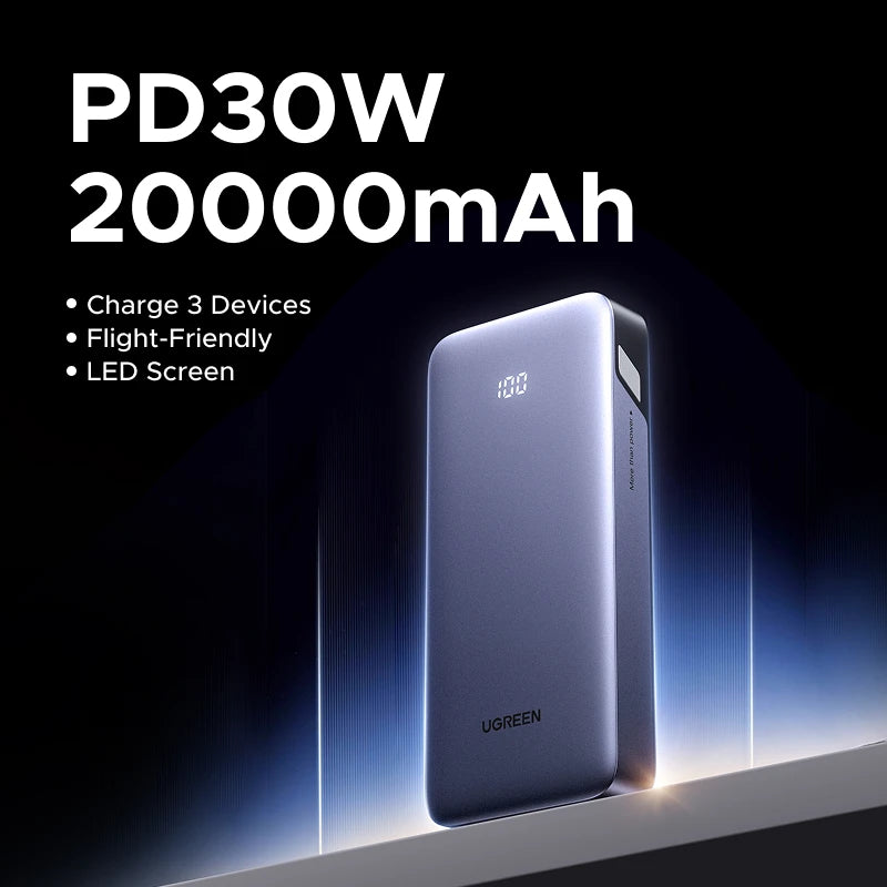 Portable Power Bank 20000mAh 30W Fast Charger with PD Delivery 30W 20000mAh China Mainland Tidesmit