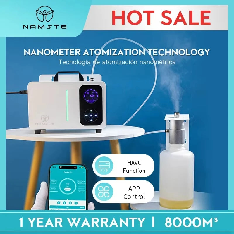 NAMSTE Aroma Diffuser machine Electric Large Fragrance Machine For Home HVAC System Scent Machine APP Control Aroma Diffuse