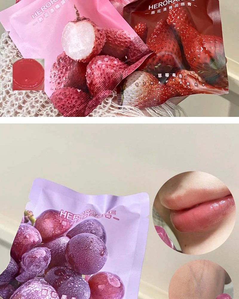 Flower Lip Balm - Moisturizing Tinted Lip Care & Hydrating Treatment Lip Care Tidesmit