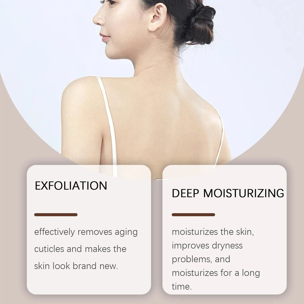 Body Exfoliating Scrub for Radiant Skin - 60g Natural Formula Scrubs Treatments Tidesmit