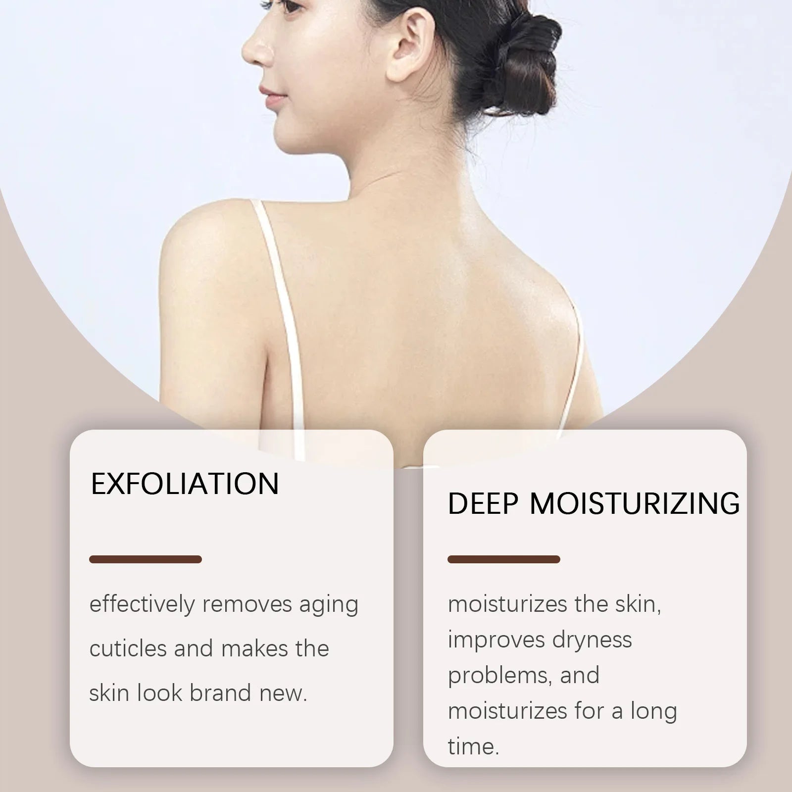 Body Exfoliating Scrub for Radiant Skin - 60g Natural Formula Scrubs Treatments Tidesmit