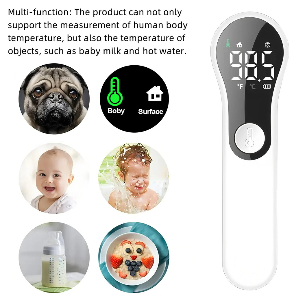 Medical Infrared Forehead Thermometer Backlit Digital Non-contact Laser Household LCD Baby Adult Fever Infant Body