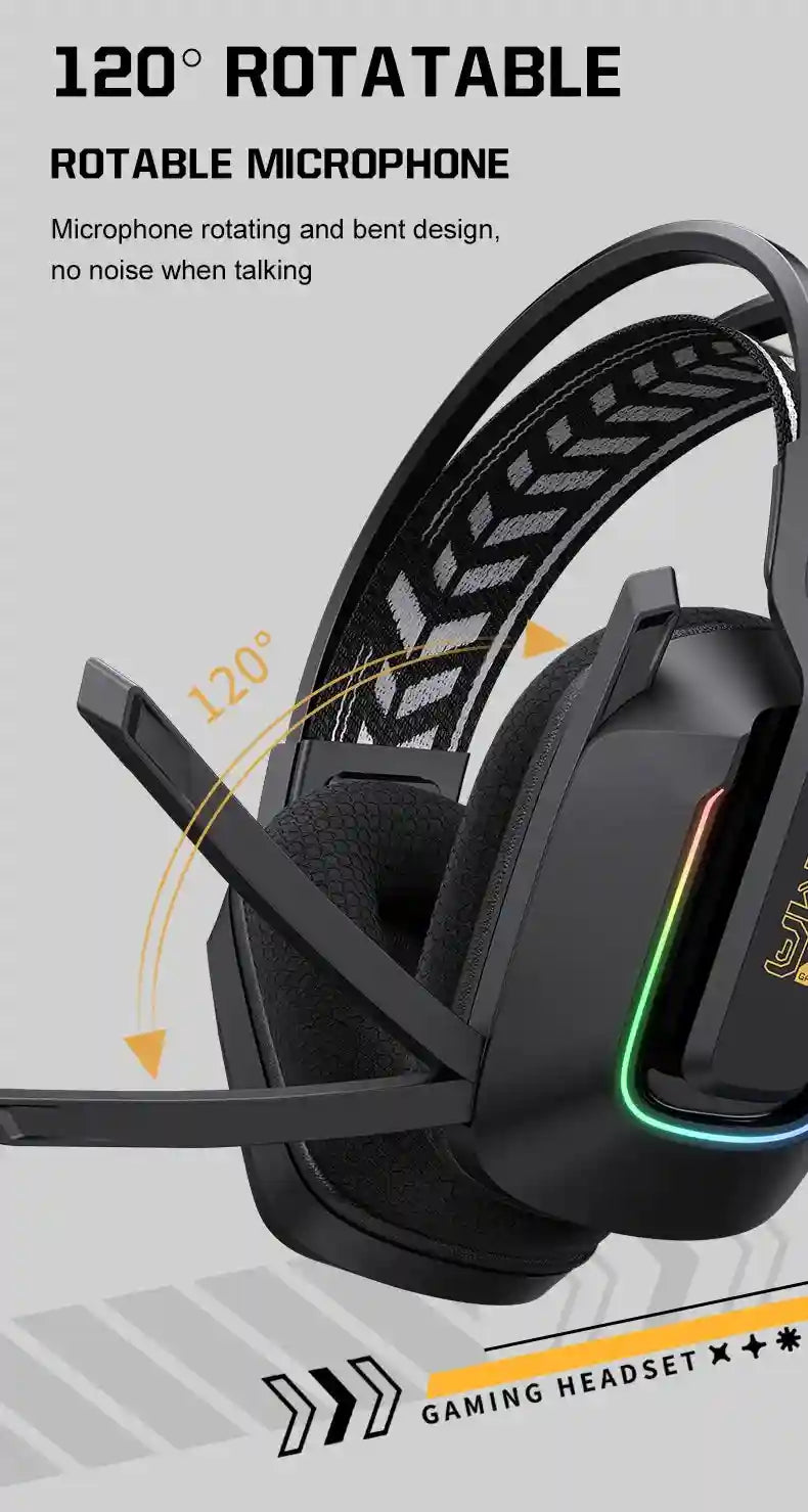 Tidesmit GT828 Wireless Gaming Headset with Low Latency Audio Tidesmit