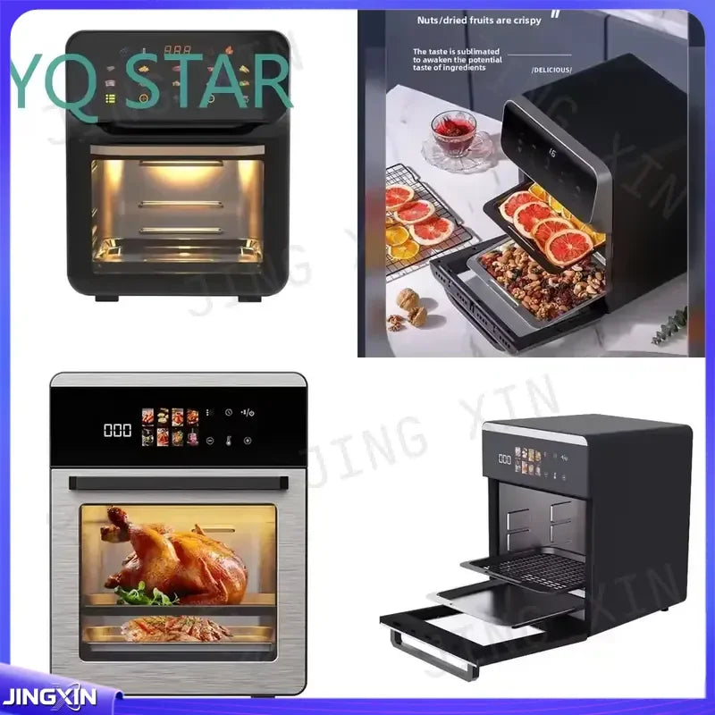 custom for Large Capacity Smart Microwave Oven Household Electric Air Fryer Visible Cooking Appliance Kitchen Tool 2025 New