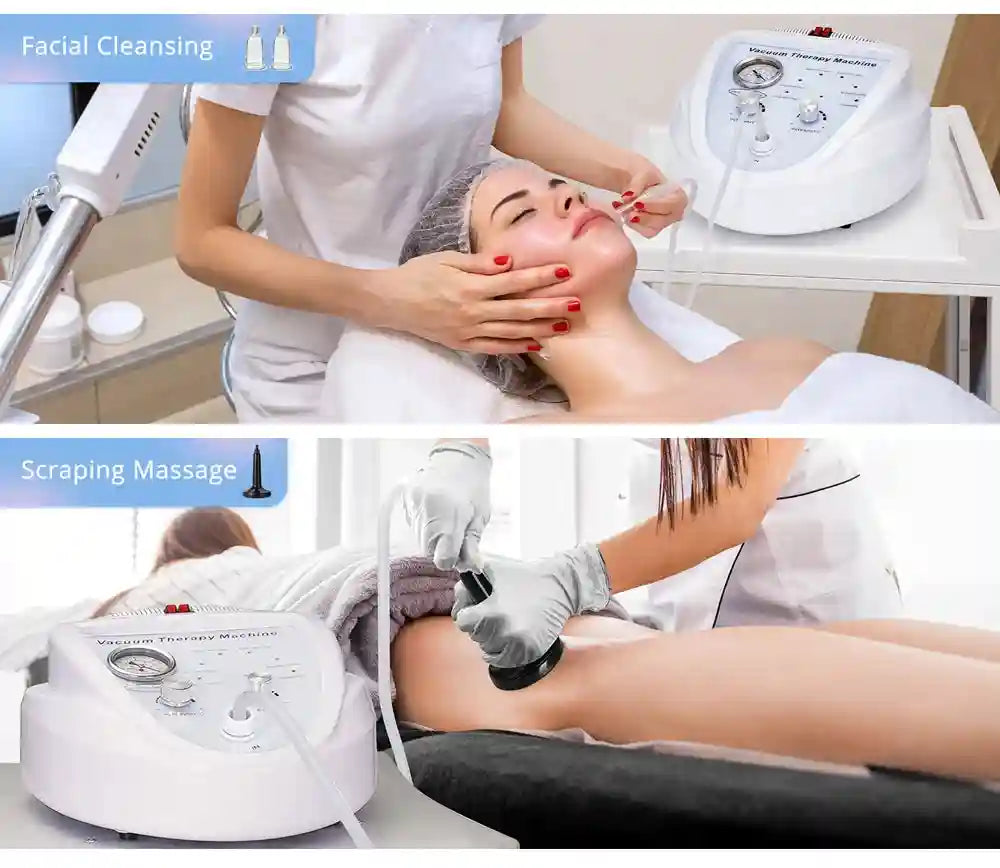 Vacuum Therapy Machine for Body Contouring | Tidesmit Spa System Eye Massage Instrument Tidesmit
