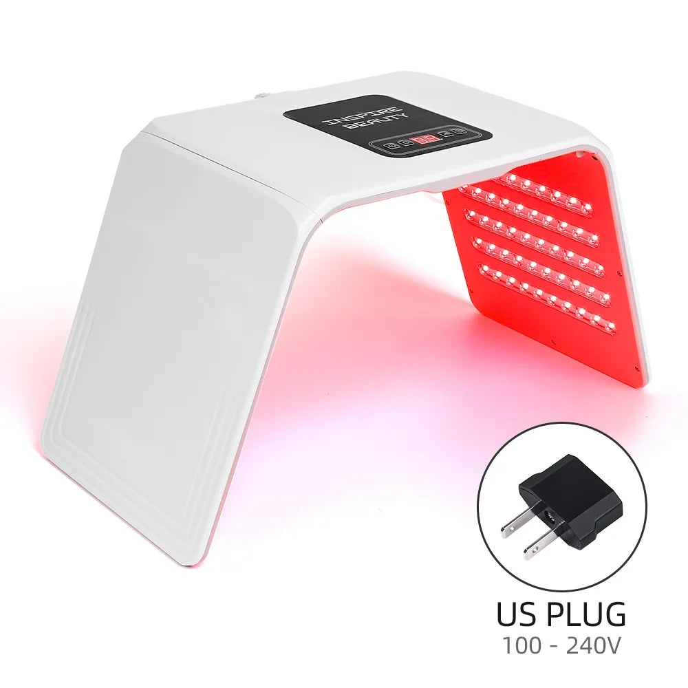 160 LEDs Foldable 7 Colors LED Photon Machine Beauty Salon Home Use LED Facial Body SPA Mask PDT Machine Face LED Mask Skin Care
