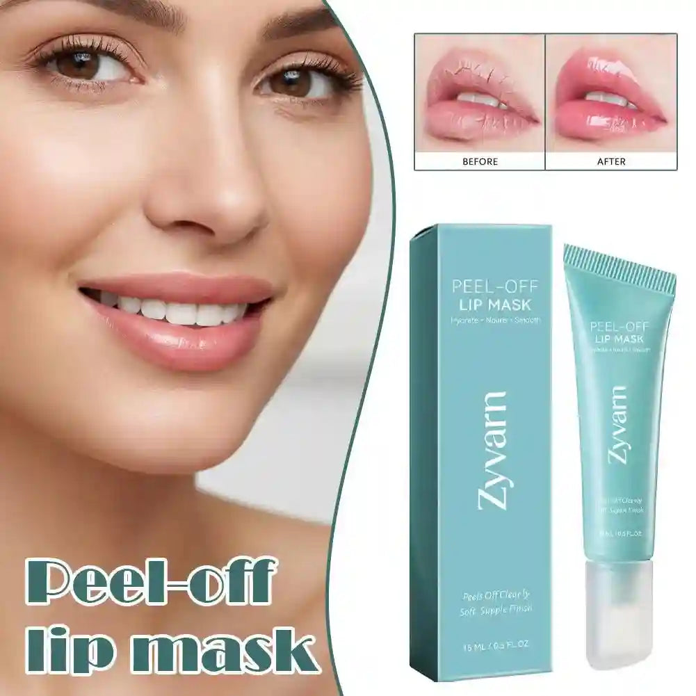 Hydrating Peel-Off Lip Mask 15ml – Soothing Moisturizing Lip Treatment Lip Care Tidesmit