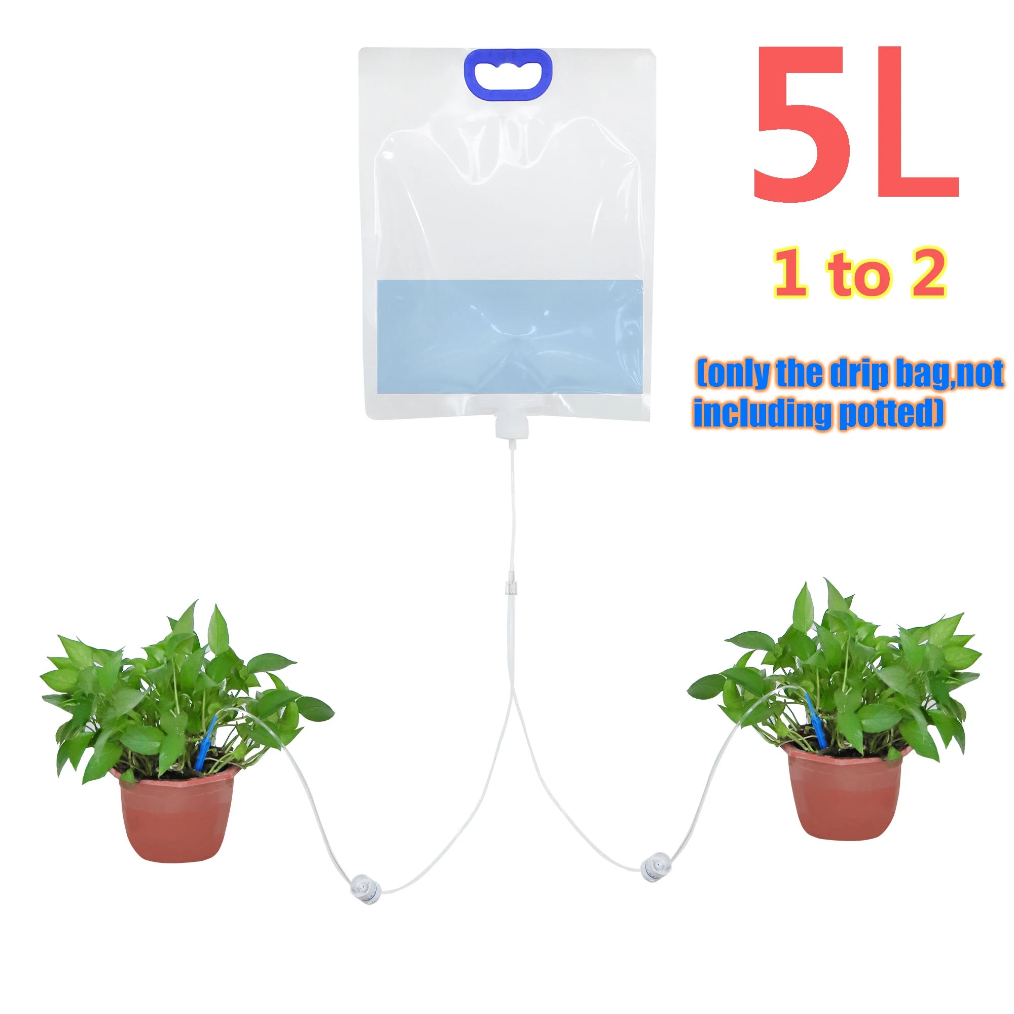 Self Watering Planter Insert Spike 3L/3.5L/5L Plant Watering Bag Automatic Drip Irrigation Kit Plant Watering Devices For Indoor