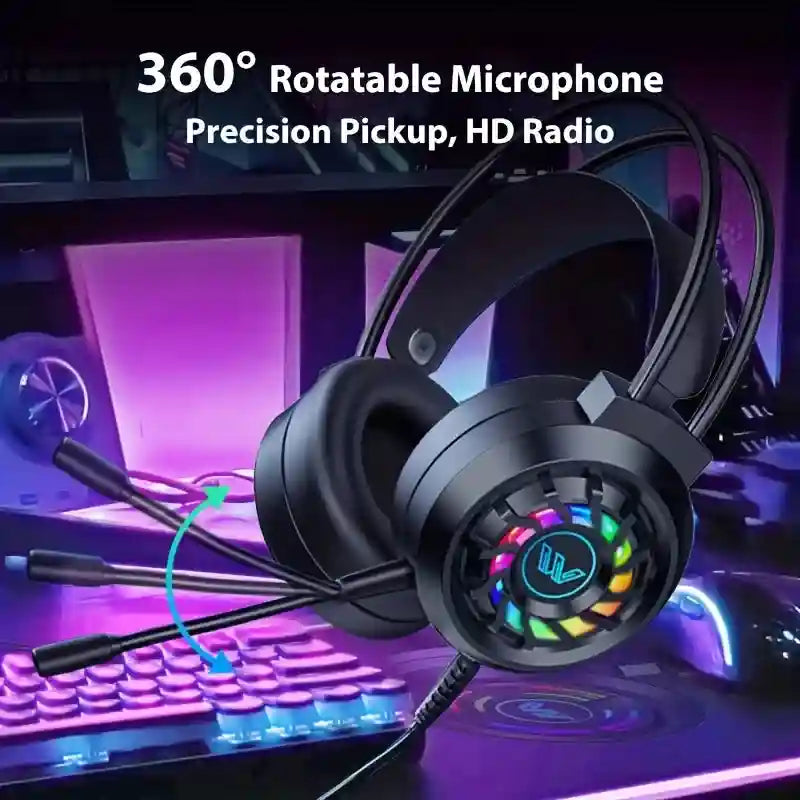 Tidesmit 7.1 Surround Sound Gaming Headset with Noise Cancellation Tidesmit