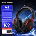 Tidesmit V9 Pro Wireless Gaming Headset Noise Canceling Tri-Mode V9 black red Tidesmit