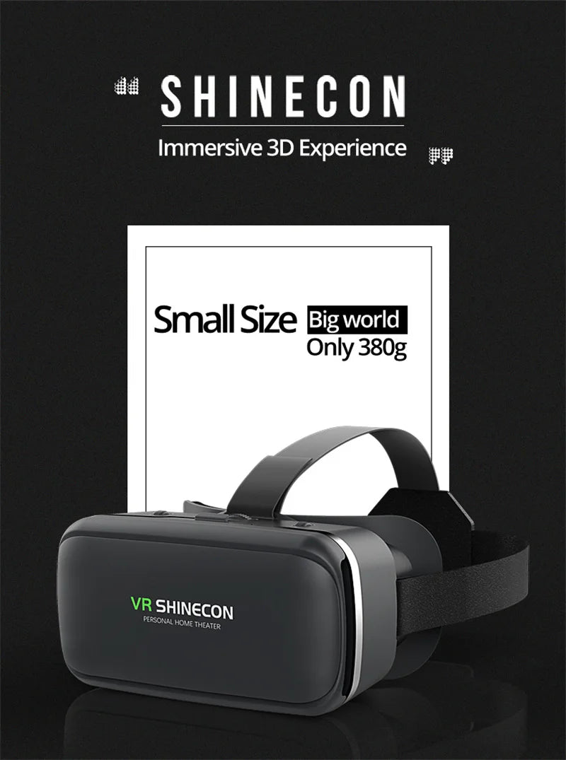 VR Headset for Smartphone – Immersive 3D Virtual Reality Smart Glasses Tidesmit