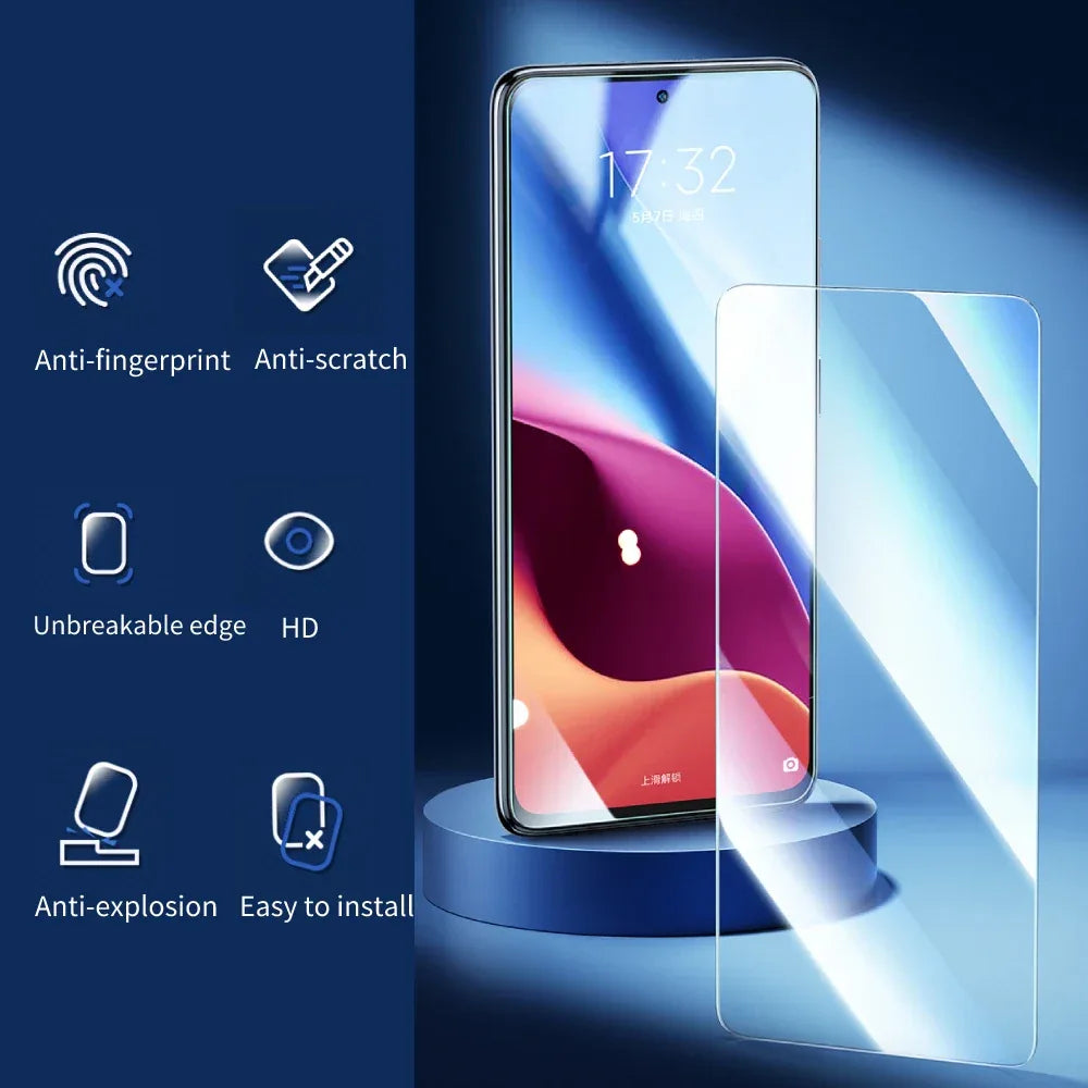 Xiaomi POCO Series Tempered Glass Screen Protector 2-Pack HD Clear Tidesmit