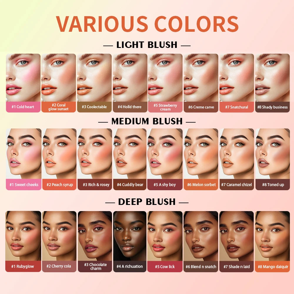 Tidesmit high gloss cement case cream palette featuring matte and shimmer pink brown nude makeup shades texture detail