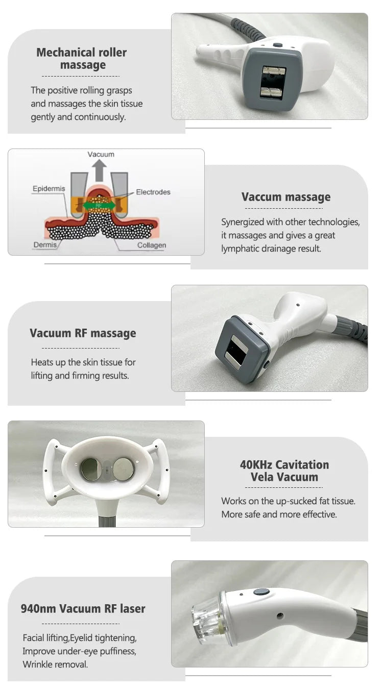 Body Shaping Cavitation Machine for Professional Slimming and Firming Body Shaping Massage Equipment Tidesmit