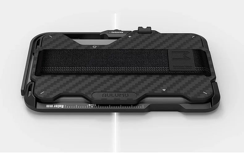 Magnetic Carbon Fiber Wallet: 6-in-1 Slim Fit Phone Case Tidesmit