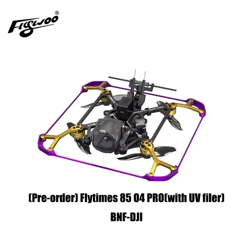 Flywoo Flytimes 85 HD O4 Pro: 2S Micro Racing FPV Drone 1 Tidesmit