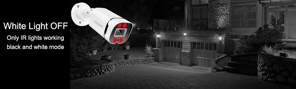 4K POE IP Camera Audio Outdoor 8MP 4MP POE/NOT POE H.265 Onvif Bullet CCTV Home 5MP Color Night Vision Security Camera