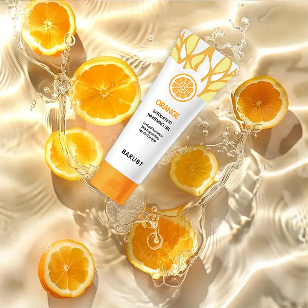 Orange Exfoliating Gel 50g – Natural Brightening Skincare (DZ1387) Scrubs Treatments Tidesmit