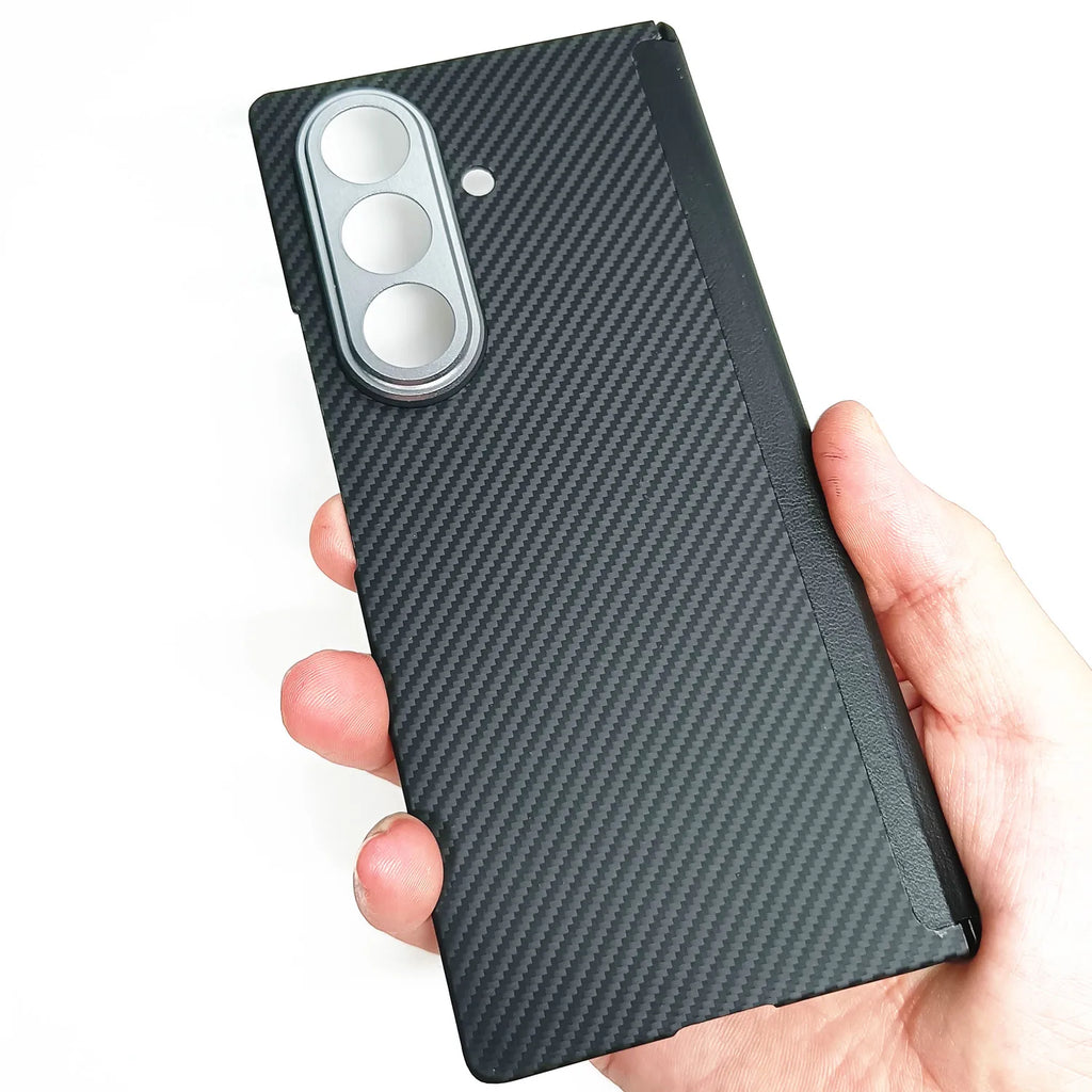 Aramid Fiber Case for Galaxy Z Fold 7 | Slim Military-Grade Armor Tidesmit