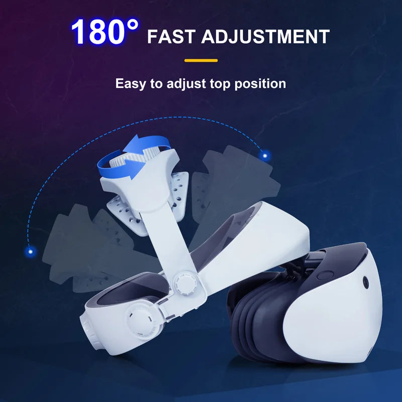 Adjustable Head Strap for PS VR2: Ergonomic Comfort & Secure Fit Tidesmit