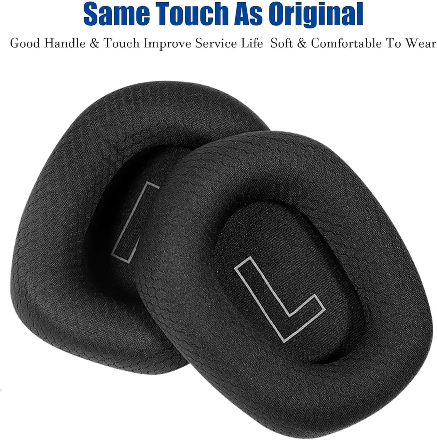 G733 Mod Kit Replacement Earpads and Headband Compatible with Logitech G733 Lightspeed Wireless Gaming Headset Tidesmit