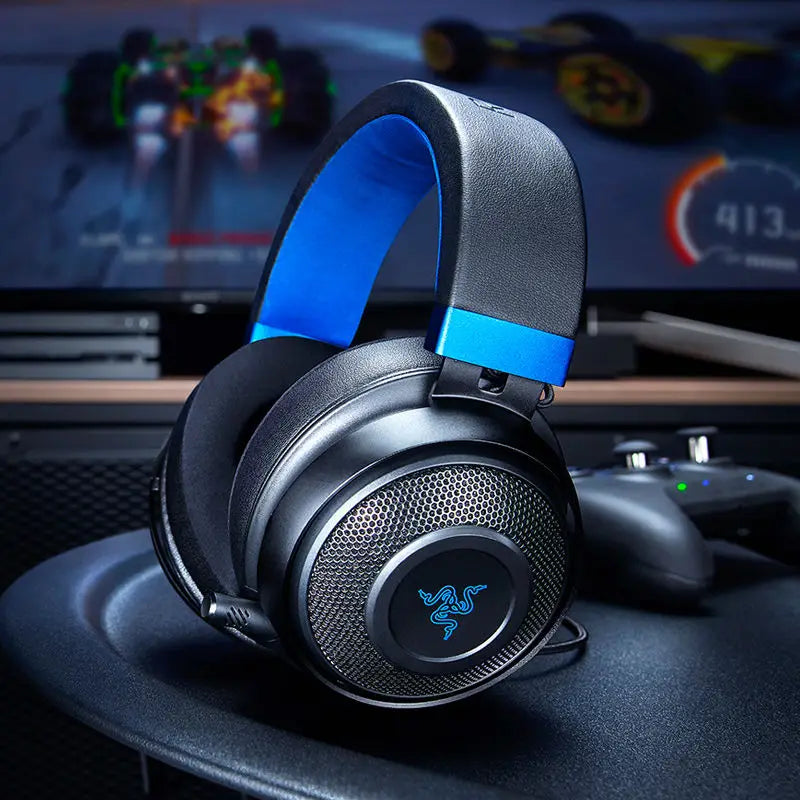 Tidesmit Wired Gaming Headset with Mic - Low Latency Over-Ear Comfort Tidesmit