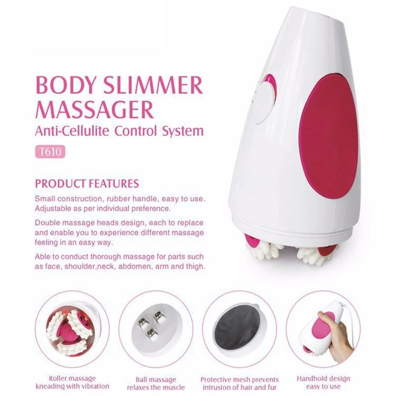 Electric Anti-Cellulite Massager: Portable Deep Tissue Muscle Relief Tool Body Shaping Massage Equipment Tidesmit