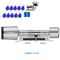 IP67 Waterproof Euro Smart Electronic Door Lock Cylinder TTLock App Control Anti-Drill Remote Access Lock