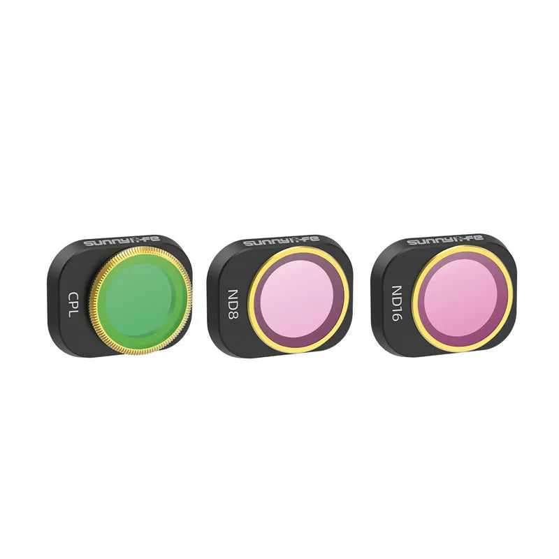 DJI Mini 4 Pro Lens Filters Set | Optical Glass Drone Camera Kit 3 IN 1 Tidesmit