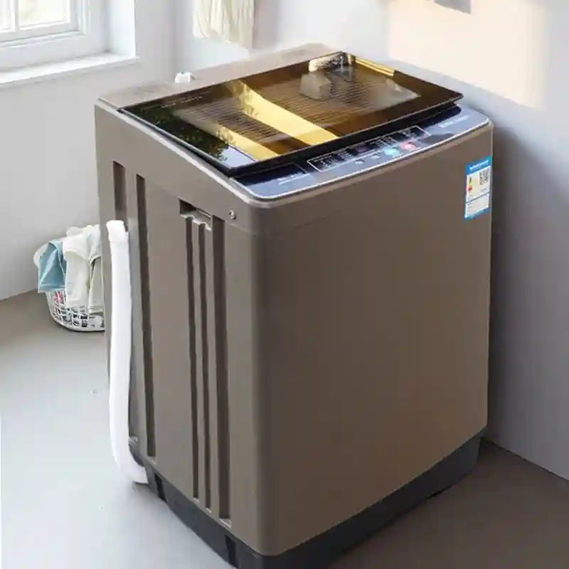 Tidesmit 20kg fully automatic washer and dryer combo, front view of home dormitory pulsator laundry machine