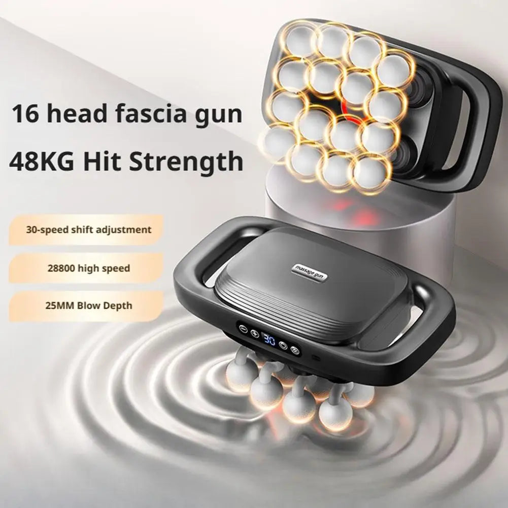 Fascia Gun Deep Tissue Massager | Percussive Recovery Tool - Tidesmit Fascia Gun Tidesmit
