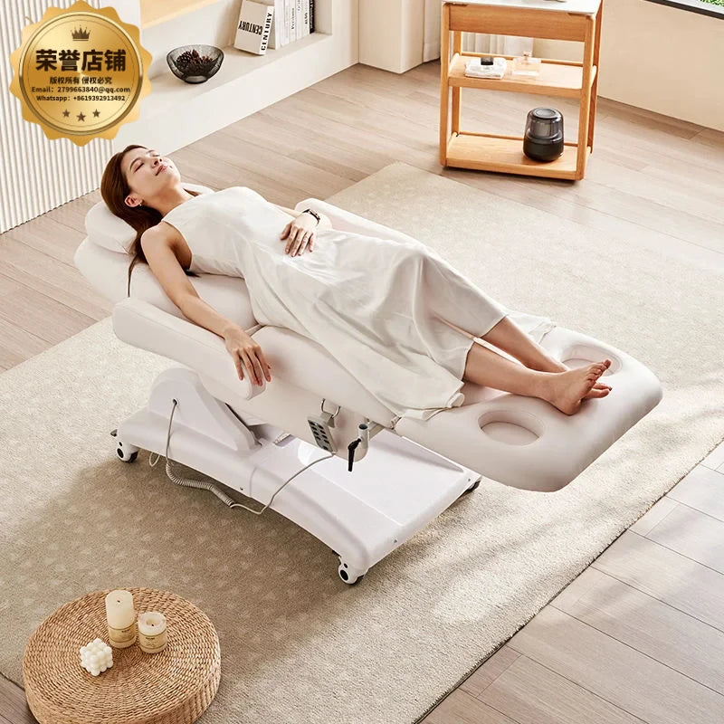 Electric Examination Table | Adjustable Medical Bed with Heat Therapy Massage Chairs Tidesmit