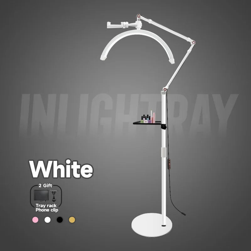 Half Moon Eyelash Lamp - LED Salon Light with Adjustable Color Temperature White Standard China Mainland Tidesmit