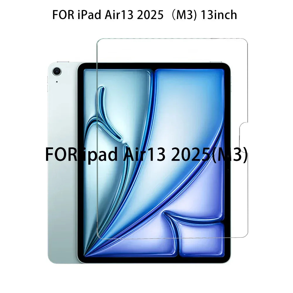 iPad Tempered Glass Screen Protector: 9H Hardness Anti-Scratch Shield FOR AIR 13(M3) 2025 Tidesmit