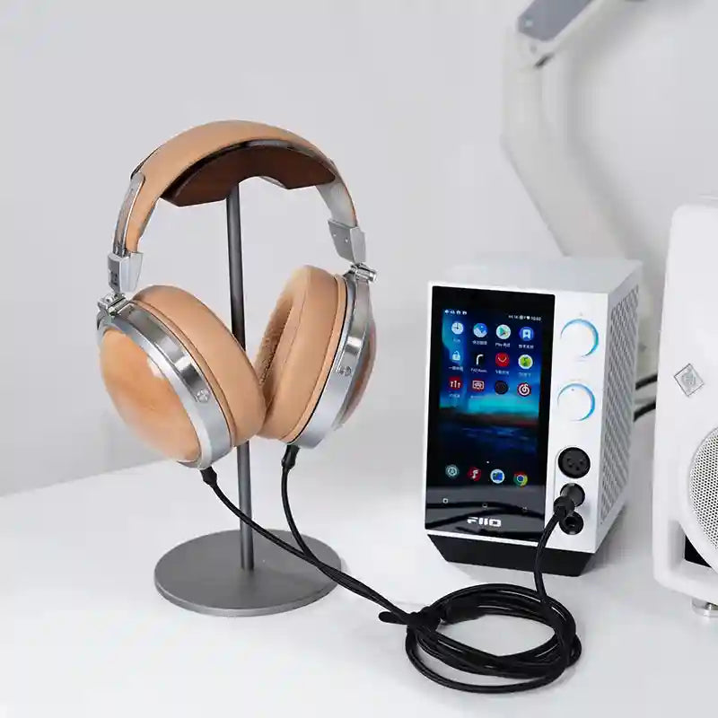 FiiO FT1 Closed-Back Over-Ear Headphones with 60mm Wood Driver Tidesmit