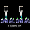Vacuum Cupping Set for Deep Tissue Muscle Relief - 6 or 12 Piece Kit Body Shaping Massage Equipment 12pcs without box